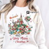 Disney Princess Christmas Sweatshirt, Disney Christmas Sweatshirt, Disney Christmas Holiday Shirt, Christmas Party Shirt, Christmas Sweater