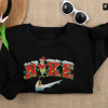 Christmas Cookies Embroidered Sweatshirt | Embroidered Vintage Christmas Sweatshirt | Christmas Gingerbread Cookies Sweatshirt