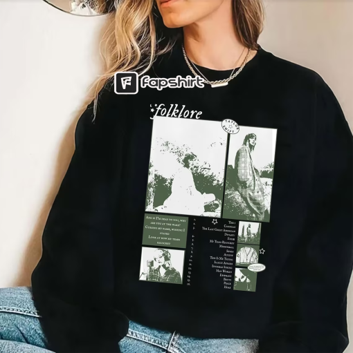 Folklore tracklist aesthetic Shirt, Vintage Folklore Album Shirt, Folklore Tracklist Shirt, The Eras Tour 2023 T-shirt, Swift’s Version