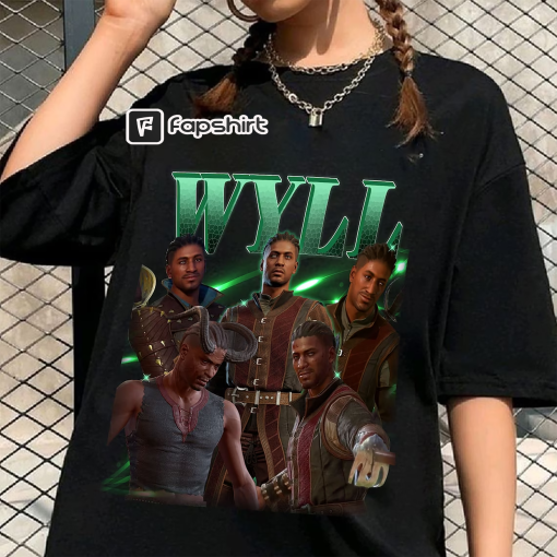 Wyll Baldur’s Gate Vintage Shirt, Baldur Gate Game Shirt, Baldur Gate 3 Companions Shirt, Baldur Gate Game Hoodie, Bg3 Sweatshirt