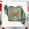 Bougie Grinch Crewneck Sweatshirt, Grinchmas Sweatshirts, Grinch Hoodie Sweater, Spooky Green Guy Christmas Stanley Tumbler Inspired