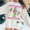 Pink Grinchy & Bougie Shirt, Merry Grinchmas Shirt, Pink Christmas Shirt, The Grinch Shirt, Pink Grinch Shirt, Grinch Leopard Sweatshirt