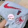 Superhero Embroidered Sweatshirt | Spider Sleeve | SpiderMan