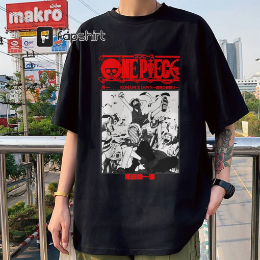 Anime T-shirt, Anime Japanese Shirt, Manga Shirt, Vintage Anime Shirt, One Piece T-shirt,Retro One Piece Shirt For Fan,One Piece Unisex Tees