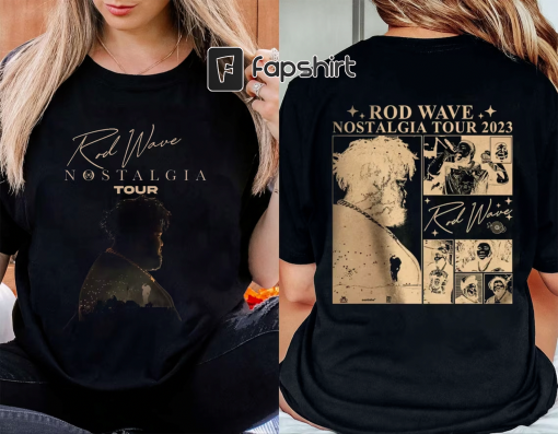 Retro Rod Wave Nostalgia Tour Unisex T-shirt, Rod Wave 2023 Concert Shirt