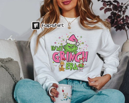 In My Grinch Era Sweatshirt, Grinch Christmas Sweatshirt, Christmas Sweatshirt, Grinchmas Shirts, Christmas Movie Sweatshirt, Christmas Gift