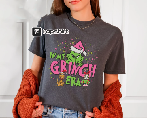 In My Grinch Era Sweatshirt, Grinch Christmas Sweatshirt, Christmas Sweatshirt, Grinchmas Shirts, Christmas Movie Sweatshirt, Christmas Gift