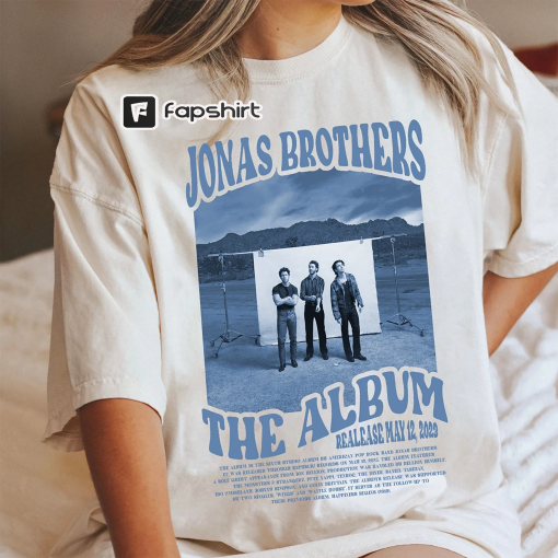 Vintage Jonas Brothers Comfort Color Tee, One Night Five Albums Shirt, Jonas Brothers 2023 Tour Shirt, Retro Jonas Brothers New Album Tee