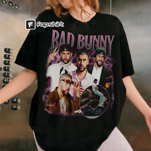 Limited Bad Bunny Vintage Shirt, Nadie sabe lo que va a pasar mañana RARE Bad Bunny Comfort Colors Tshirt