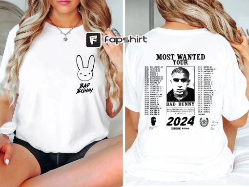 Bad Bunny Most Wanted Tour Shirt, Nadie Sabe lo que va pasar manana, Bad Bunny Shirt, Bad Bunny Concert Shirt, Bad Bunny Merch