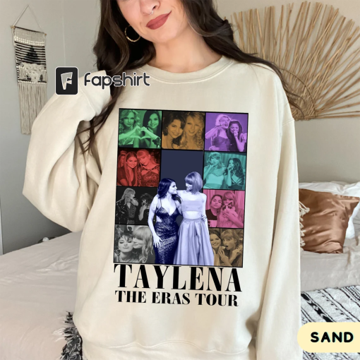 Taylena Eras Tour Shirt, Selena Shirt, Swiftie Shirt, Swiftie Merch, Selena Merch, Selena Gomez and Taylor Swift Unisex T-Shirt, Sweatshirt