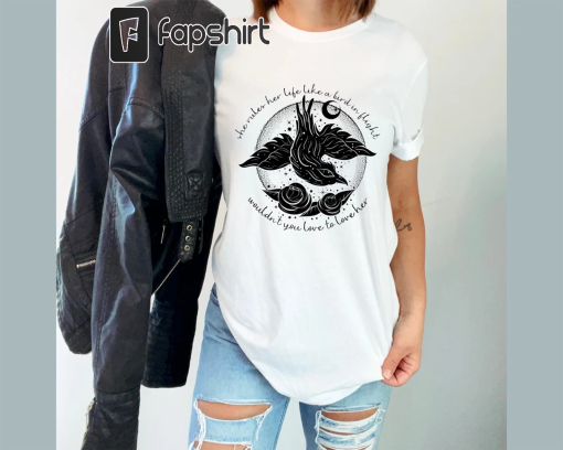 Bird In Flight Rhiannon Inspired Shirt, Rock Concert Tour 2023, Gift for Fan, Country Music concert shirt