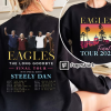 Eagles Band Tour 2023 2 Sides Shirt,Eagles The Long Goodbye Shirt,Eagles Finals Tour Shirt, Eagles Rock Band Tee,Gift for Fan