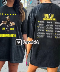 Madonna 2023-24 Celebration Tour Shirt, Madonna Graphic…