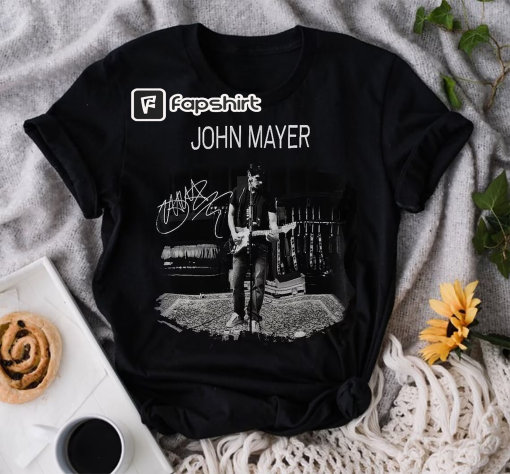 Signature John Mayer T-Shirt, John Mayer Solo Tour 2023 T-Shirt, John Mayer 90s Vintage T-Shirt, Gift T-Shirt, T-Shirt, Gift Fans