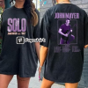 Retro John Mayer Solo Rock Music Tour T-Shirt, North America Tour 2023 Sweatshirt, John Mayer Concert Tee, Music Singer Merch, Gift For Fan