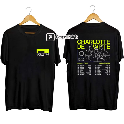 Charlotte de Witte Europe Tour 2023 Shirt, Charlotte de Witte 2023 Tour Shirt, Charlotte de Witte Fan Shirt, Charlotte de Witte Tour Shirt