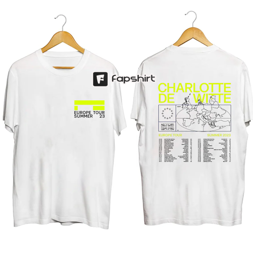 Charlotte de Witte Europe Tour 2023 Shirt, Charlotte de Witte 2023 Tour Shirt, Charlotte de Witte Fan Shirt, Charlotte de Witte Tour Shirt