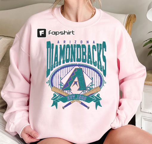 Vintage Arizona Diamondback Shirt, Arizona Baseball Sweatshirt, Arizona Diamondback Baseball T-shirt, Arizona Hoodie, Baseball Fan Gift