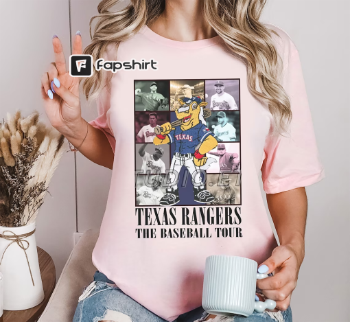 Texas The Eras Tour Shirt, Texas Baseball Sweatshirt, Ranger Baseball T-shirt, Vintage Baseball Fan Gift, Texa Baseball Tee, Game Day Hoodie