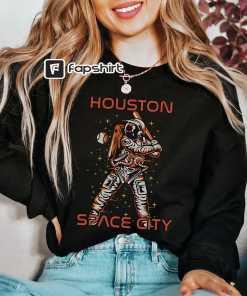 Houston Space City Sweatshirt, Astros Sweatshirt, Baseball…