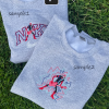 Spide-rman Embroidered Hoodie; Spide-rman embroidered sweatshirt; Spider-man embroidery; Spiderman Hoodies; Peter Parker sweatshirt