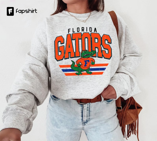 Vintage Florida Gators Crewneck Sweatshirt, Florida Gators Sweatshirt, Distressed G Florida Sweatshirt, Florida Gift, College Student gift