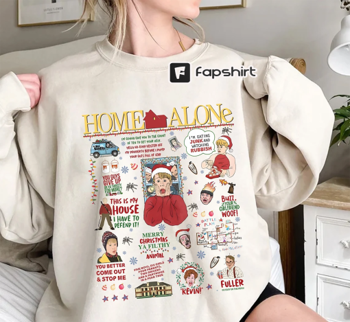 All The Home Alone Sweatshirt, Wet Bandits T-Shirt, 90s Christmas Movie, Home Alone Fan, Macaulay Culkin Shirt, Funny Christmas Sweater