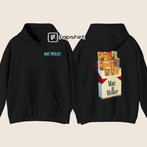 Mac Miller Pack of Cigarettes Hoodie