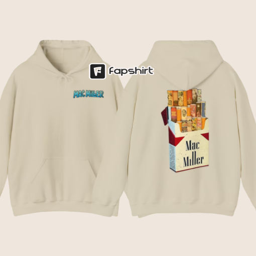 Mac Miller Pack of Cigarettes Hoodie