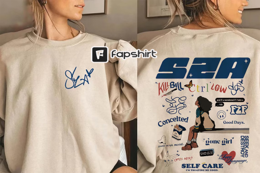 Limited SZA Vintage Sweatshirt, SZA Bootleg Sweatshirt, Gift For Women and Man , Music Shirt , Tour 2024 Shirt