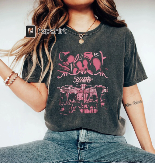 5 Seconds Of Summer The Show 2023 TShirt, 5SOS 2023 Gift Sweatshirt, Unique V1 Y2K Merch, Vintage Tour Memorabilia, 2023 5SOS Fan Gift