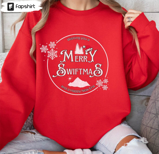 Have A Merry Swiftmas Sweatshirt,Ugly Merry Christmas Sweatshirt ,Tay-lor Family Shirt Gift TS Fan