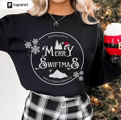 Have A Merry Swiftmas Sweatshirt,Ugly Merry Christmas Sweatshirt ,Tay-lor Family Shirt Gift TS Fan