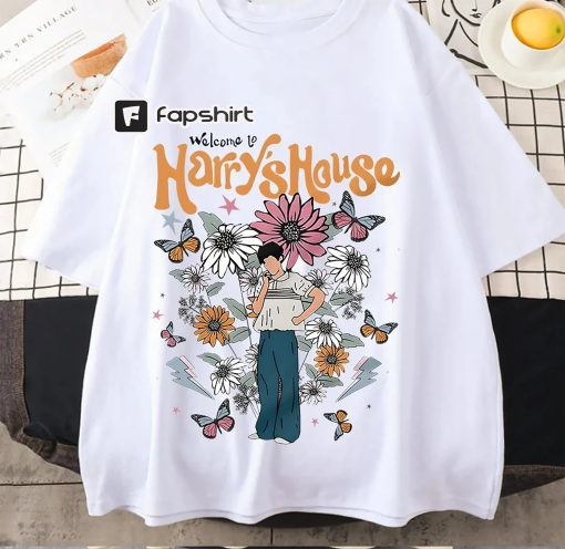 Harrys House Women T-shirts 100% Cotton Summer Manga Graphic Short Sleeve Tee Soft Originality Slice of Life Individualization