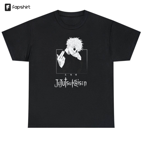 Satoru Gojo Art Shirt, Gojo Anime Shirt, Anime Manga Shirt, Anime Lovers Shirt