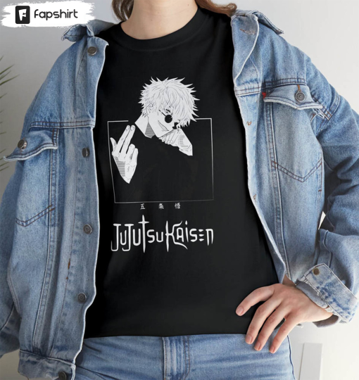 Satoru Gojo Art Shirt, Gojo Anime Shirt, Anime Manga Shirt, Anime Lovers Shirt