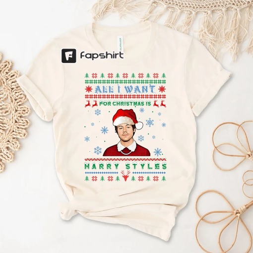 Harry Christmas Shirt, Have Yourself A Harry Little Christmas Shirt, Harry Styles Christmas Shirt, All I Want for Christmas is Harry Styles