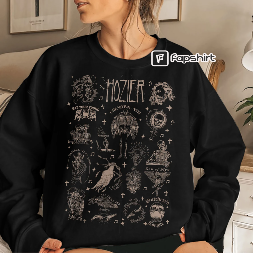 Unreal Unearth Tour 2023 Merch, Vintage Hozier, Hozier Fan Gift Unisex T Shirt Sweatshirt Hoodie