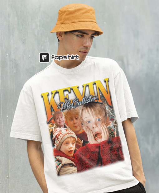 Retro Kevin McCallister Shirt-Kevin McCallister Tshirt,Kevin McCallister Sweater,Kevin McCallister Sweatshirt,Home Alone Sweatshirt,Xmas Tee