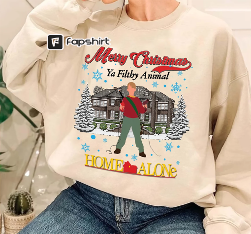 Retro 90s Christmas Movie Sweatshirt, All The Home Alone Sweatshirt, Wet Bandits Shirt, Home Alone Fan, Macaulay Culkin Tee, Funny Christmas