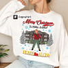 Custom Polar Express Family Vacation Sweatshirt, Polar Ticket Shirt, Polar Ticket Shirt, North Pole Christmas Train, Merry Xmas Sweatshirt