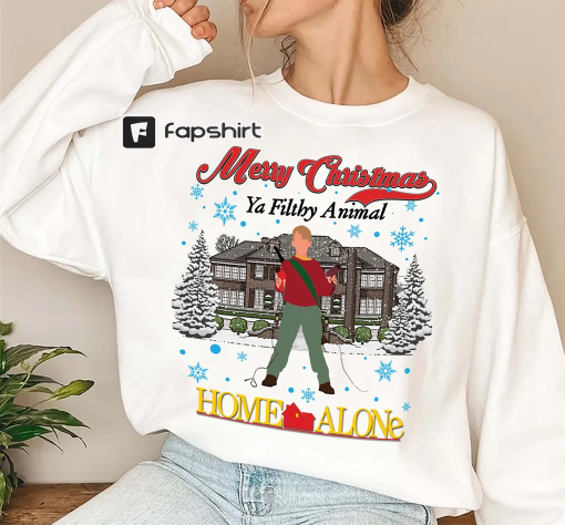 Retro 90s Christmas Movie Sweatshirt, All The Home Alone Sweatshirt, Wet Bandits Shirt, Home Alone Fan, Macaulay Culkin Tee, Funny Christmas