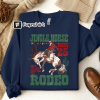 Cowboy Christmas Sweatshirt, Giddy Up Jingle Horse Pick Up Your Feet, Howdy Country Christmas Sweater, Christmas Horse