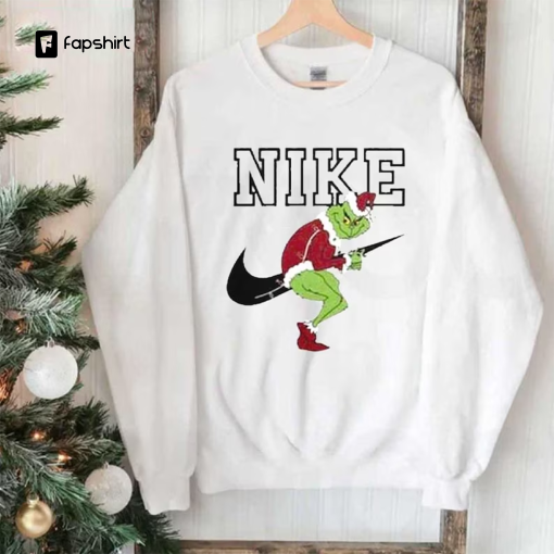 Vintage Grinch Christmas Sweatshirt, Christmas Sweatshirt, Christmas Gift, Merry Christmas Sweatshirt, Grinchmas Crewneck, Funny Christmas