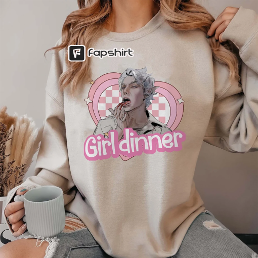 Limited Astarion Baldurs Gate 3 Girl Dinner Vintage Shirt, Inspired Meme Shirt Gift Baldur’s Gate Fan, Astarion BG3 High Elf Shirt Merch Tee