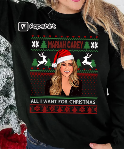 Mariah Carey 1994 Christmas Ugly Shirt, Mariah…