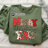 Vintage My Day I’m Booked Sweatshirt, Merry Christmas Gifts, Grinchmas Sweatshirt