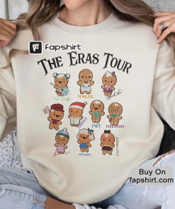 The Eras Tour Gingerbread Sweatshirt, Retro Gingerbread…