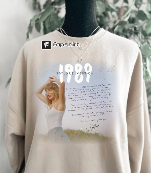 Taylor Swift 1989, Taylor’s Version, Eras tour shirt, Taylor Swiftie Merch, Eras Tour Movie Shirt, Taylor Swift 1989 sweatshirt